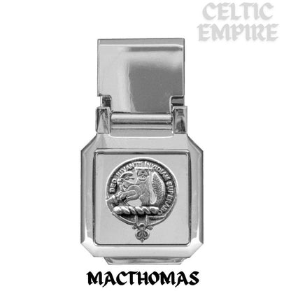 MacThomas Scottish Family Clan Crest Money Clip