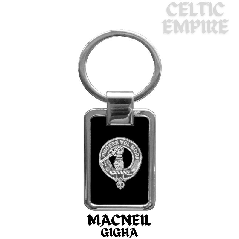 MacNeill (Gigha) Family Clan Stainless Steel Key Ring