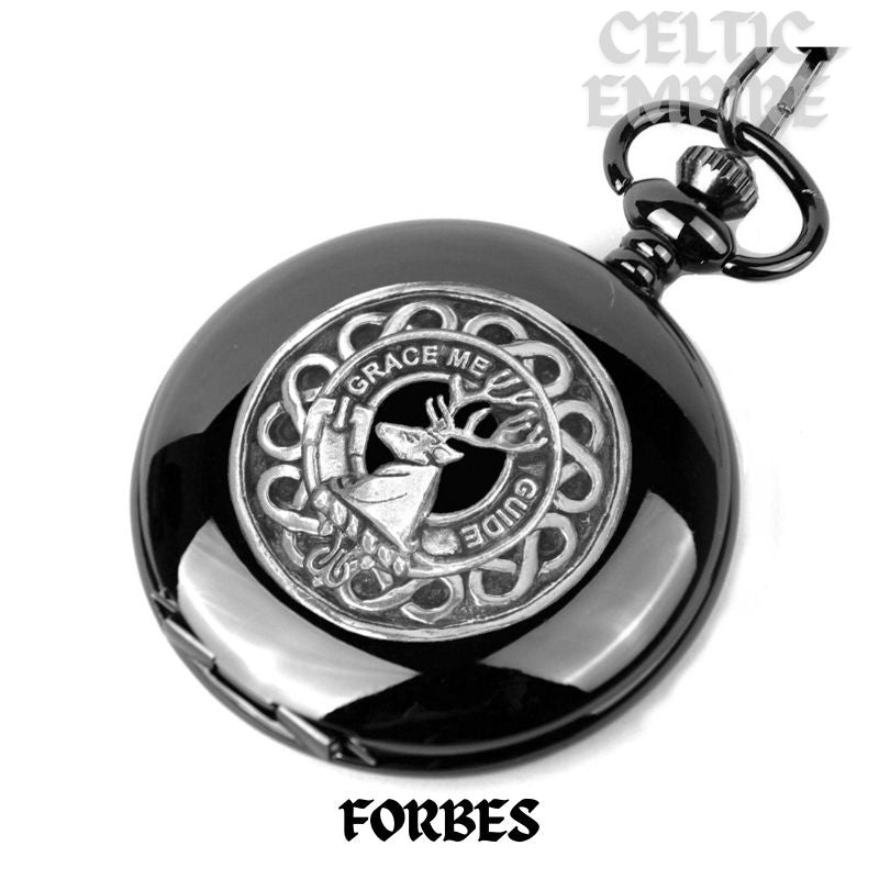 Forbes Scottish Family Clan Crest Pocket Watch