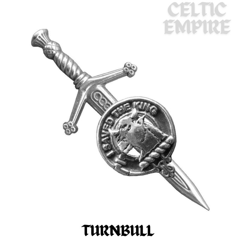 Turnbull Scottish Small Family Clan Kilt Pin