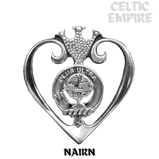 Nairn Family Clan Crest Luckenbooth Brooch or Pendant