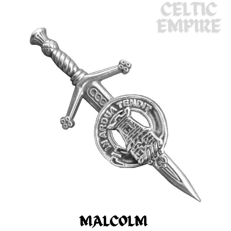 Malcolm Scottish Small Family Clan Kilt Pin