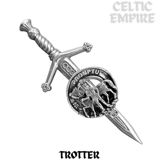Trotter Scottish Small Family Clan Kilt Pin