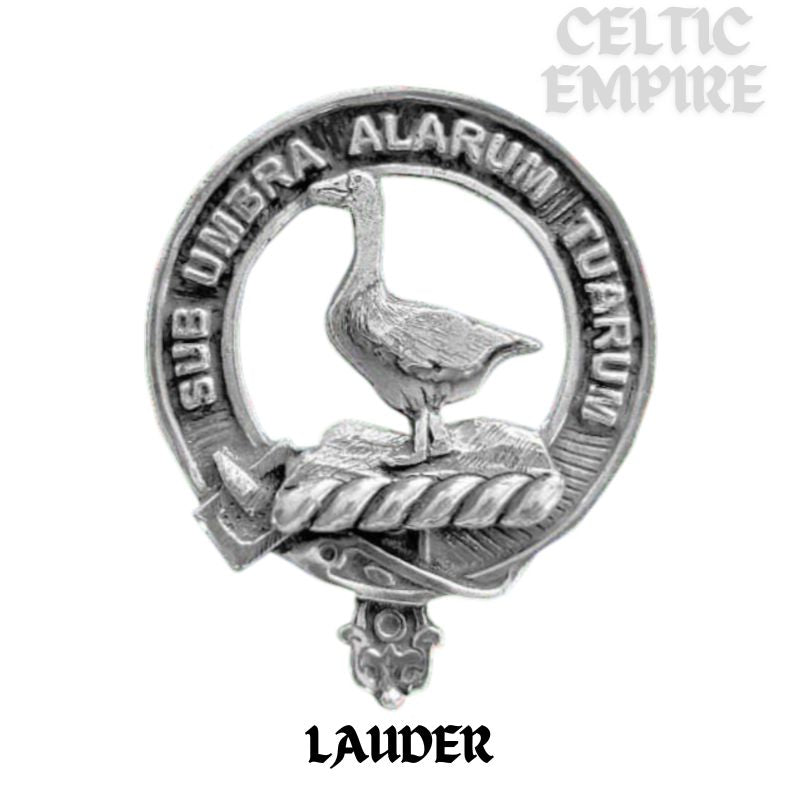 Lauder Family Clan Crest Luckenbooth Brooch or Pendant