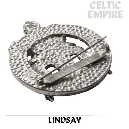 Lindsay Family Clan Crest Scottish Cap Badge