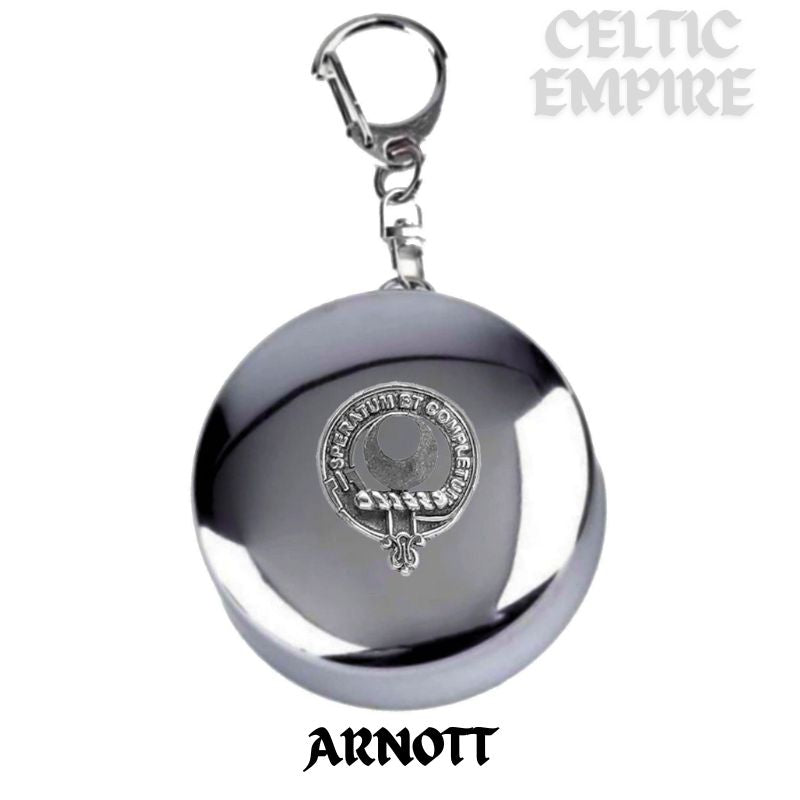 Arnott Scottish Family Clan Crest Folding Cup Key Chain