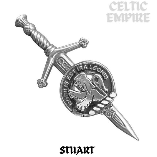 Stuart Scottish Small Family Clan Kilt Pin