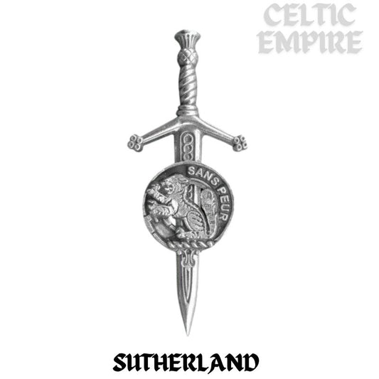 Sutherland Scottish Family Clan Crest Small Kilt Pin