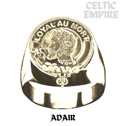 Adair Scottish Family Clan Crest Ring