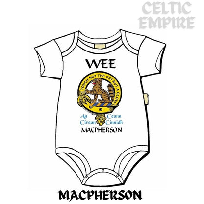MacPherson Scottish Family Clan Crest Baby Jumper