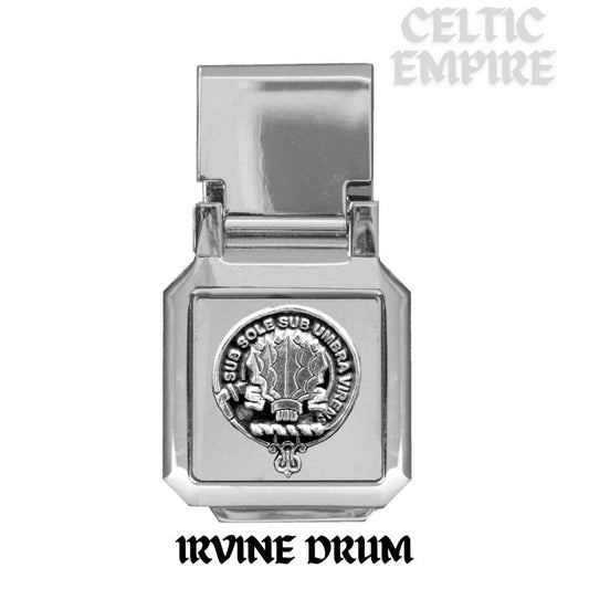 Irvine (Drum) Scottish Family Clan Crest Money Clip