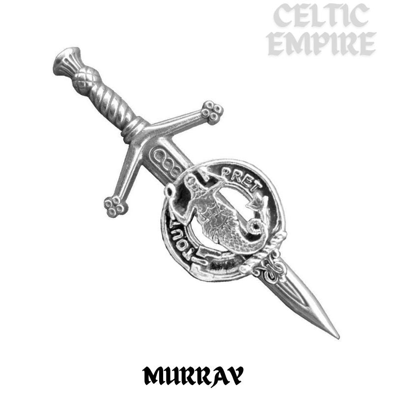 Murray  Mermaid  Scottish Small Family Clan Kilt Pin