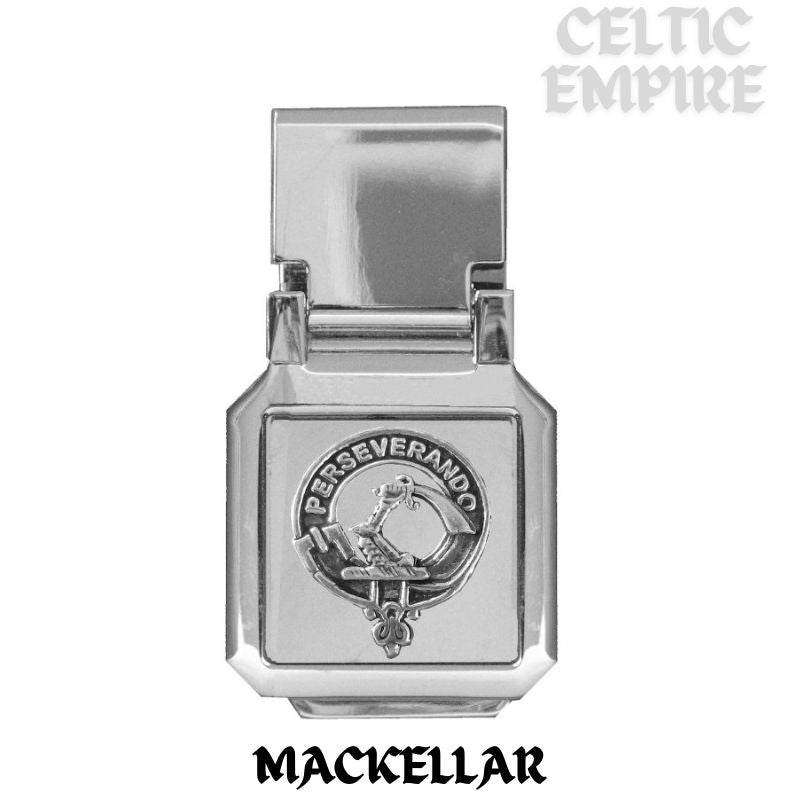 MacKellar Scottish Family Clan Crest Money Clip