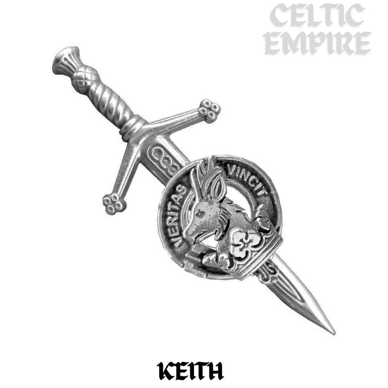 Keith Scottish Small Family Clan Kilt Pin