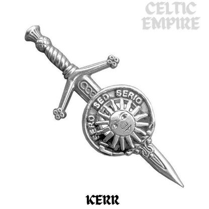 Kerr Scottish Small Family Clan Kilt Pin