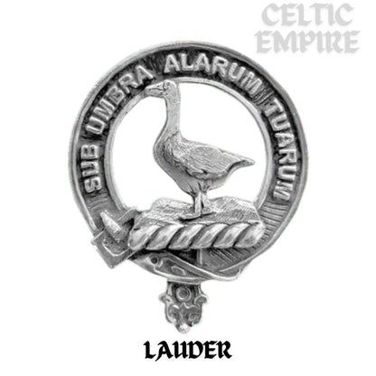 Lauder Scottish Family Clan Crest Cufflinks
