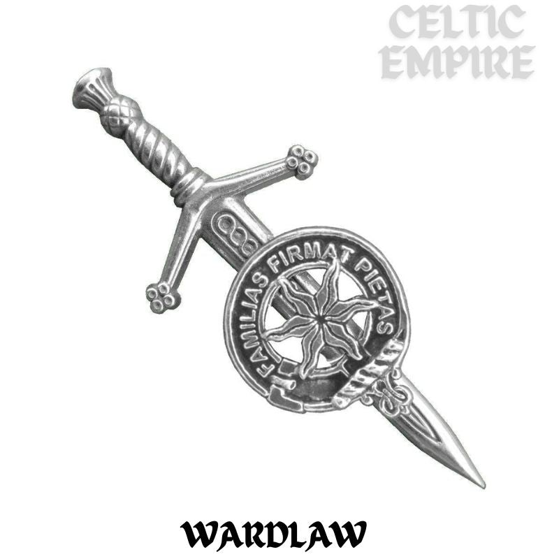 Wardlaw Scottish Small Family Clan Kilt Pin