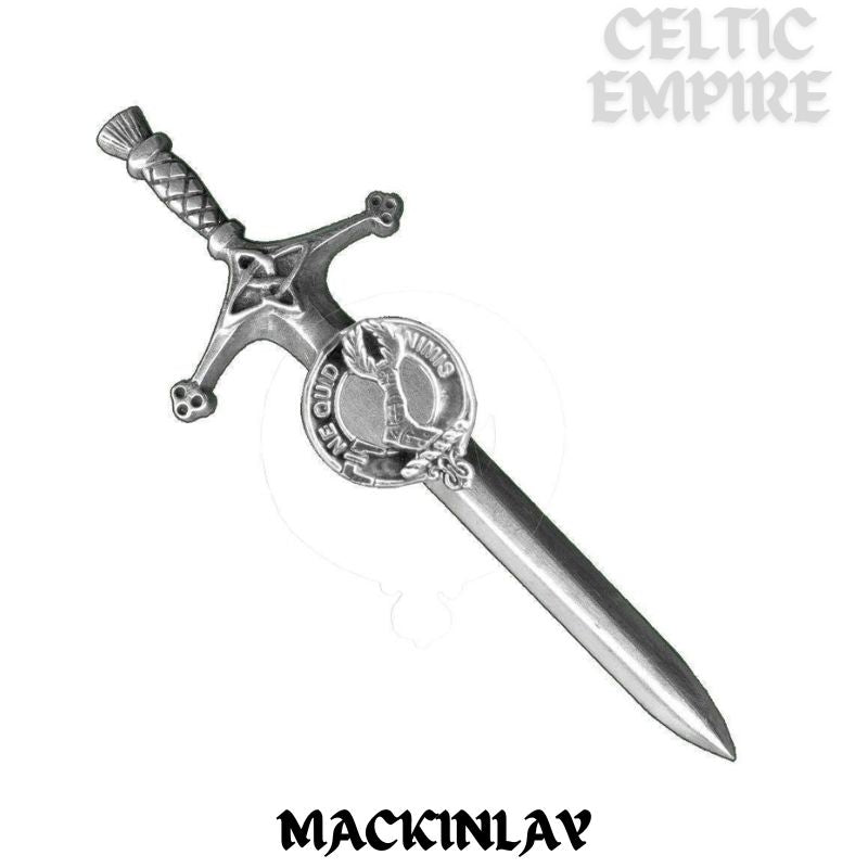 MacKinlay Family Clan Crest Kilt Pin, Scottish Pin