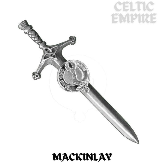 MacKinlay Family Clan Crest Kilt Pin, Scottish Pin
