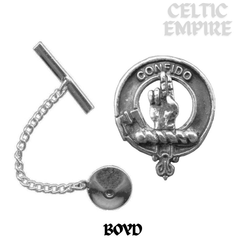 Boyd Family Clan Crest Scottish Tie Tack/ Lapel Pin