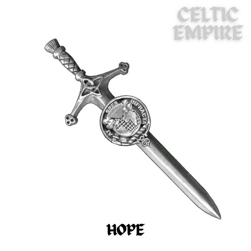 Hope Family Clan Crest Kilt Pin, Scottish Pin