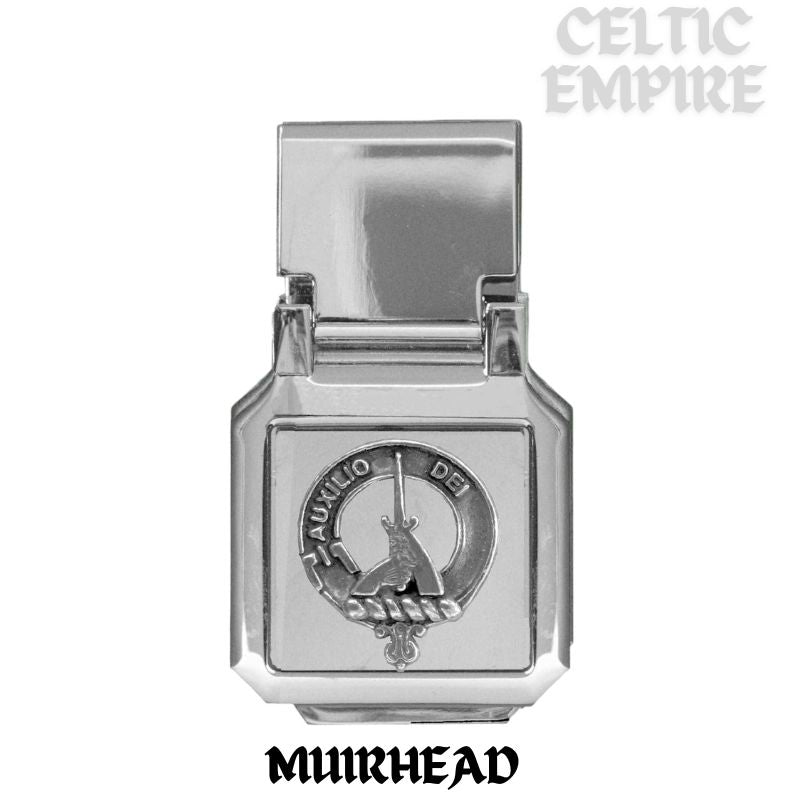 Muirhead Scottish Family Clan Crest Money Clip
