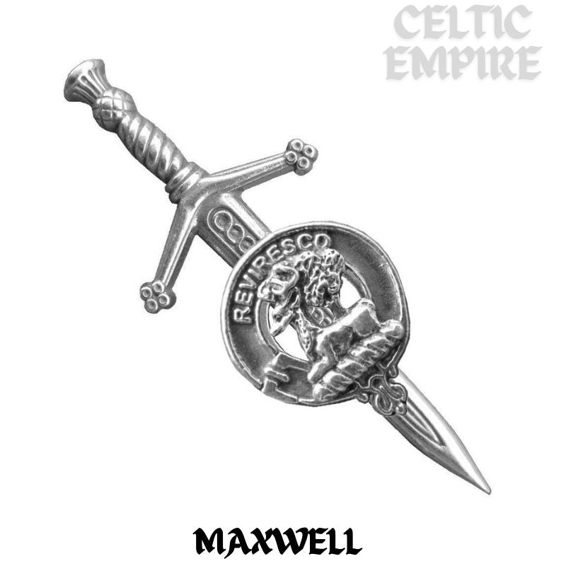 Maxwell Scottish Small Family Clan Kilt Pin