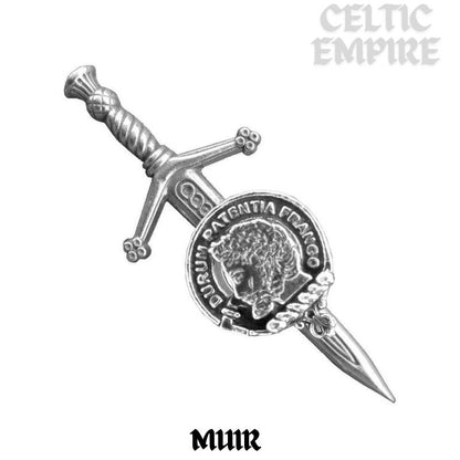 Muir Scottish Small Family Clan Kilt Pin