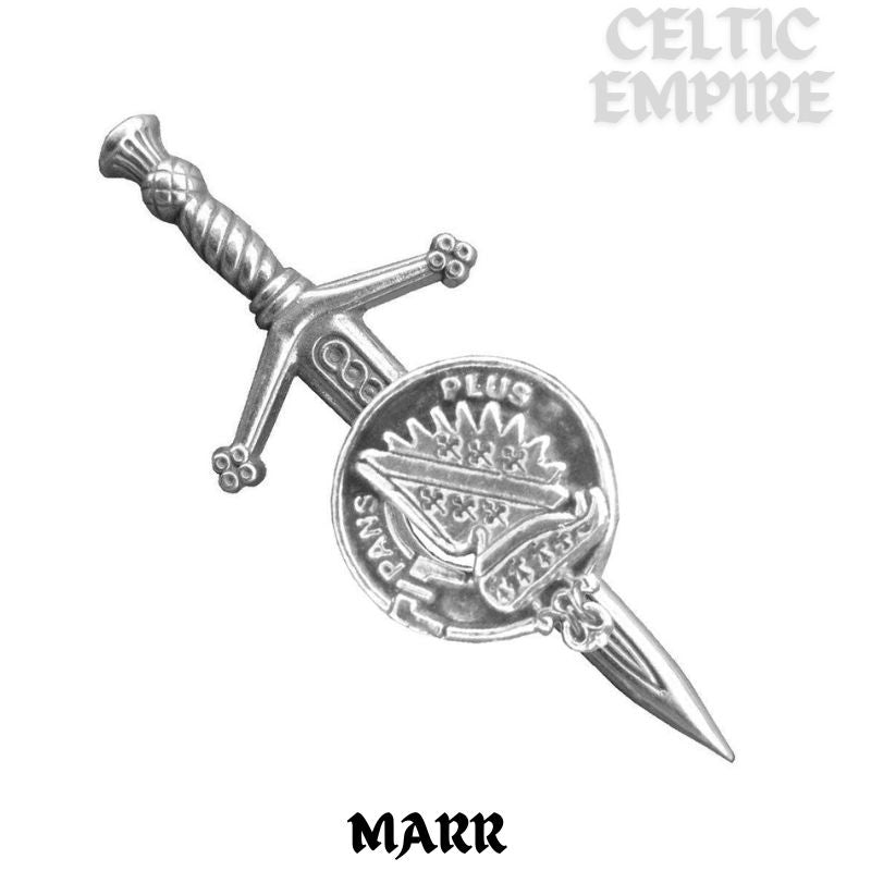 Marr Scottish Small Family Clan Kilt Pin