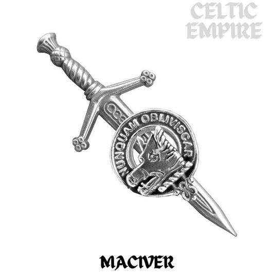 MacIver Scottish Small Family Clan Kilt Pin