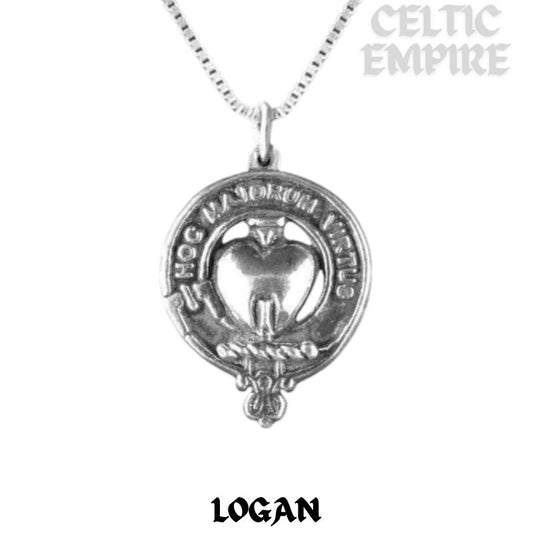 Logan Family Clan Crest Scottish Pendant
