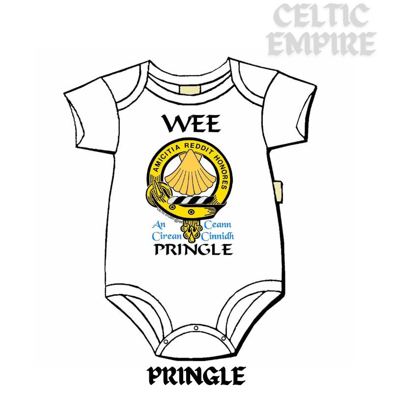 Pringle Scottish Family Clan Crest Baby Jumper