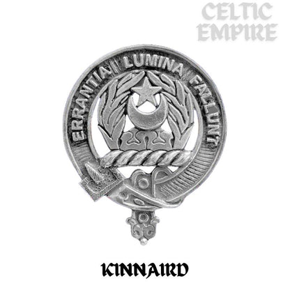 Kinnaird Family Clan Crest Decal | Custom Scottish Heritage Car & Laptop Stickers