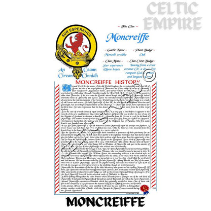 Moncreiffe Scottish Family Clan History