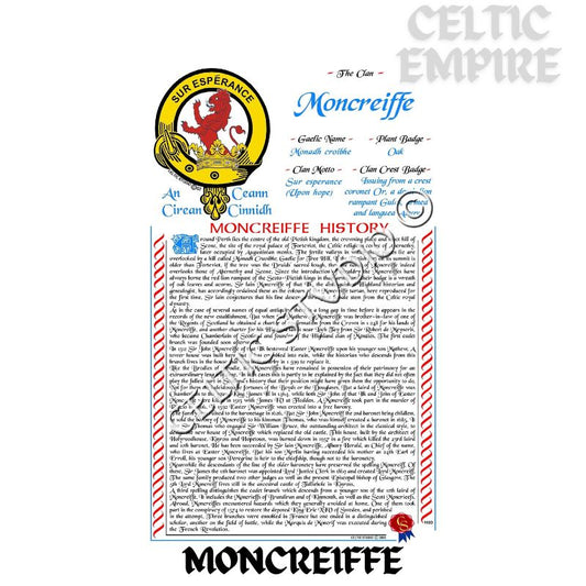 Moncreiffe Scottish Family Clan History