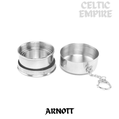 Arnott Scottish Family Clan Crest Folding Cup Key Chain