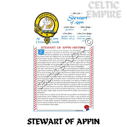 Stewart (Appin) Scottish Family Clan History