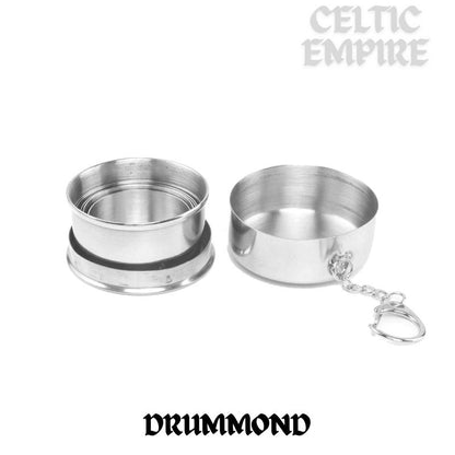 Drummond Scottish Family Clan Crest Folding Cup Key Chain