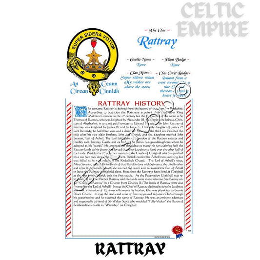 Rattray Scottish Family Clan History