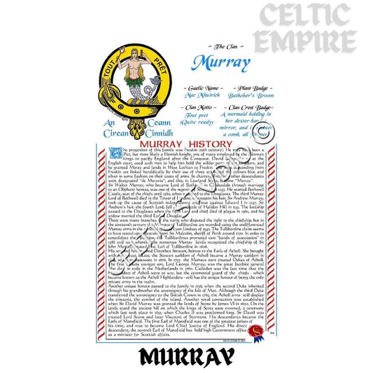 Murray (Mermaid) Scottish Family Clan History