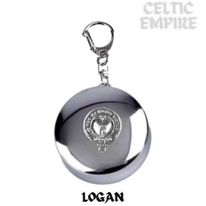 Logan Scottish Family Clan Crest Folding Cup Key Chain