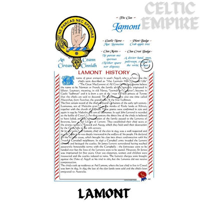 Lamont Scottish Family Clan History