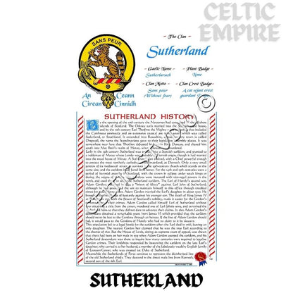 Sutherland Scottish Family Clan History
