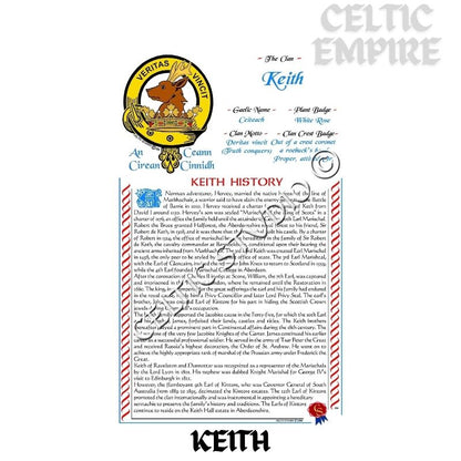 Keith Scottish Family Clan History