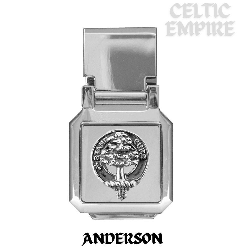 Anderson Scottish Family Clan Crest Money Clip