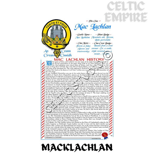 MacLachlan Scottish Family Clan History