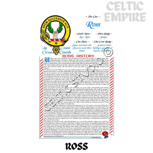Ross Scottish Family Clan History