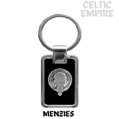 Menzies Family Clan Stainless Steel Key Ring