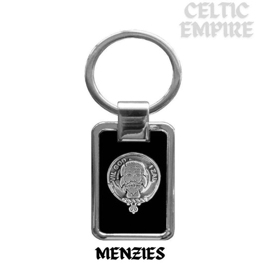 Menzies Family Clan Stainless Steel Key Ring