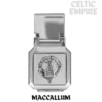 MacCallum Scottish Family Clan Crest Money Clip